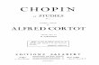 Chopin - Etudes Op. 10 (Cortot)