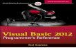 Visual Basic 2012 Reference