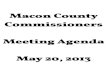 Macon County Commissioners 05-20-2013