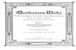 Beethoven Symphony No. 1 Score