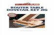 Router Table Dovetail Key Jig