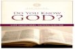 Do You Know God - LIFE Groups studies, Beginning Series