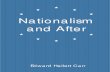 Edward Hallett Carr Nationalism and After 1945