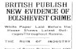 Bolshevik Crimes - 1919 NY Times