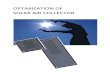 Master Thesis - Solar Air Collector