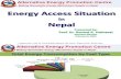 Op Session - Energy Access Situation in Nepal
