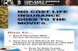 No Cost Life Goes to the Movies