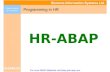 ABAP HR Training  abap.sdn-sap.com