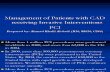 Managementof Patients With CAD Receiving Invasive Intervention PCI