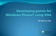 Introduction XNA game WindowsPhone7