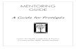 Mentoring Guide Proteges 12 10 04