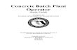 Batching Plant Opration Manual