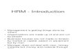 1 HRM - Introduction 2nd Sem