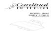 Detecto-8440 User Manual