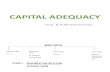 Capital Adequacy Mms 2011