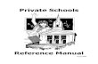 Manual of Private Schools