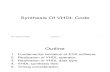 Chap06-Synthesis of VHDL Code
