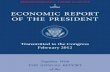 President's 2012 Economic Report To Congress