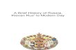 A Brief History of Russia Kievan Rus to Mode