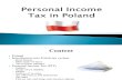 Personal Income Tax in Poland 2010