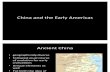 China and the Americas
