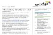 ecdp Email Bulletin 33