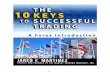 10 Keys to Successful Trading; By Forex