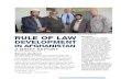 Rule of Law Development in Afghanistan: A Brief Report