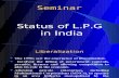 Status of L.P.G. in India