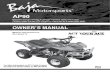 AP90 - 90cc ATV Owners Manual (VIN Prefix LUAH)
