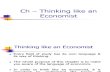 Ch _ Thinking Like an Economist