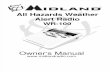 Midland WR-100 Weather Radio Manual