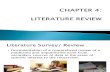 CHAPTER 4 - Literature Review