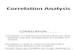Slides - Correlation Analysis