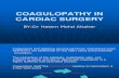 Coagulopathy in Cardiac Surgery1