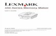 Lexmark 450 Series Memory Maker
