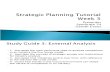 Strategic Planning Tutorial