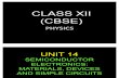 14. XII Physics_Unit 14 - Semi Conductors