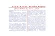 Mba-Atma Model Paper (CD)