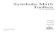 MATLAB Symbolic Math Toolbox