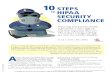 10 Steps to Hipaa Security