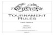 BattleBots Tournament Rules