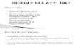1. Income Tax Act