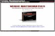 Vedic Mathematics - Ancient Fast Mental Math (Discoveries, History And Sutras)