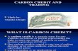 CARBON CREDIT AND   TRADING
