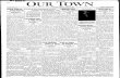 Our Town October 15, 1927