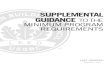 Supplemental Guidance to the MPR