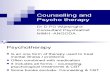 Counselling and Psycho Therapy