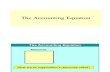 3.Accounting Equation &Accounting Cycle