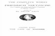 The Complete Works of Friedrich Nietzsche Vol Viii